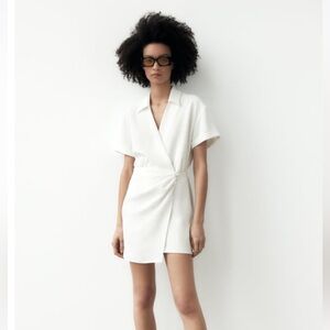 Zara Short Wrap Front Dress